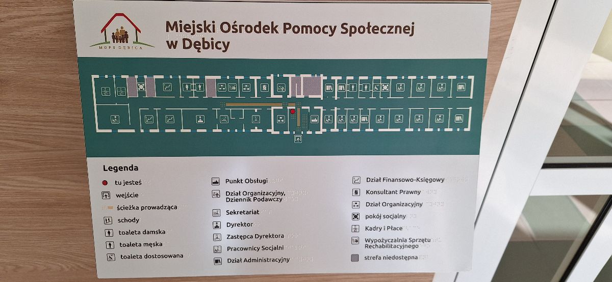 Zdjęcie: „Dostępna przestrzeń publiczna”  - drugi etap realizacji zadania.