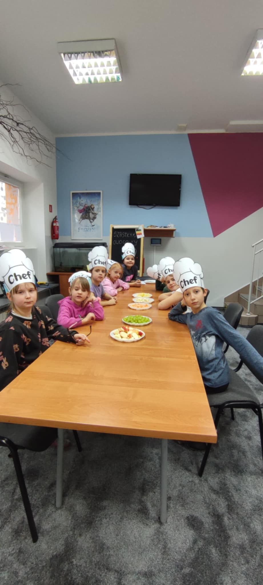 Zdjęcie: Żółty talerz i szaszłykowy zawrót głowy