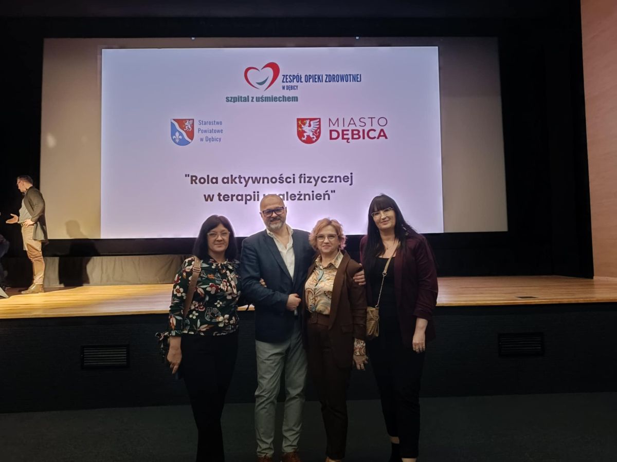 Zdjęcie: Konferencja „Rola aktywności fizycznej w terapii uzależnień”.