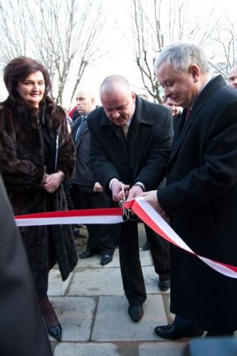 Zdjęcie: Wspomnienie wizyty Prezydenta Lecha Kaczyńskiego w Dębicy