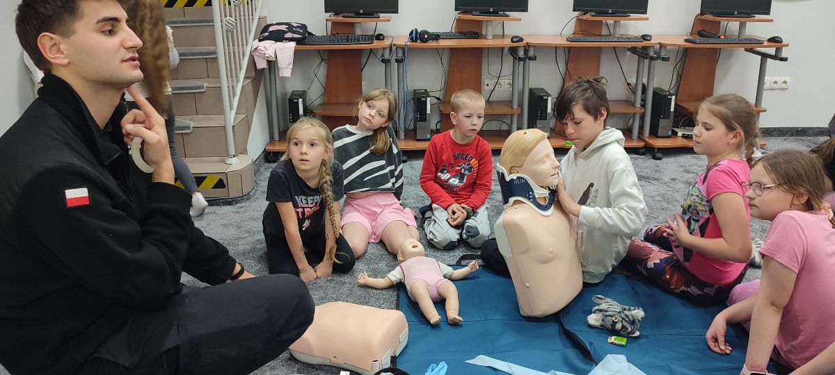 Zdjęcie: Projekt socjalny „Pierwsza pomoc od najmłodszych lat”