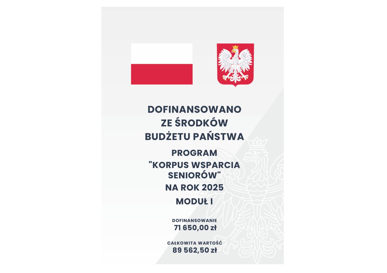 Zdjęcie: Program Korpus Wsparcia Seniorów na 2025 rok