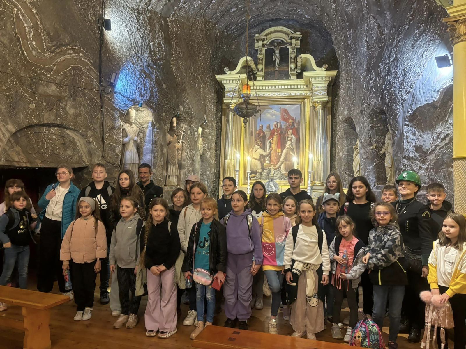 Zdjęcie: „Zgrana Paka” na wycieczce w Bochni.