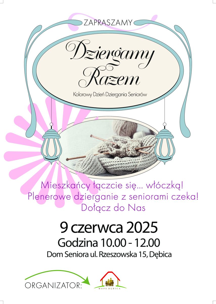 Zdjęcie: Światowy Dzień Dziergania w Miejscach Publicznych