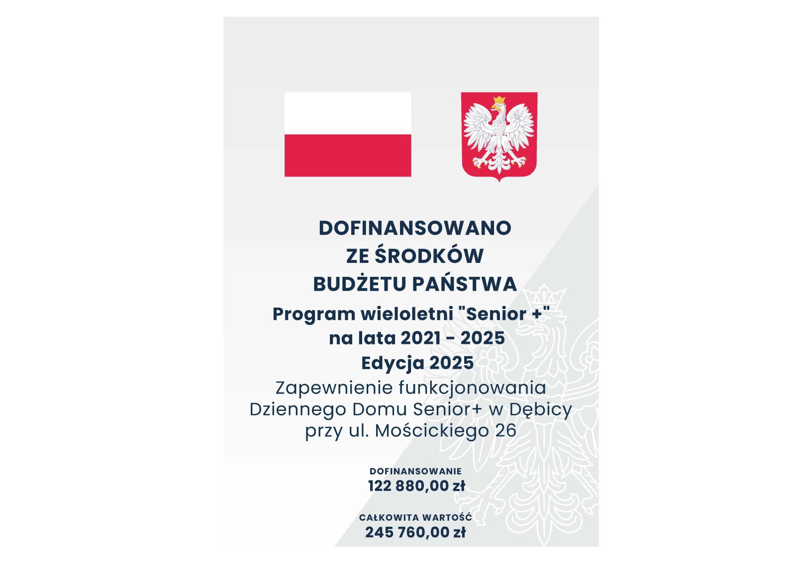 Zdjęcie: Podpisanie Umowy na Dzienny Dom Senior+