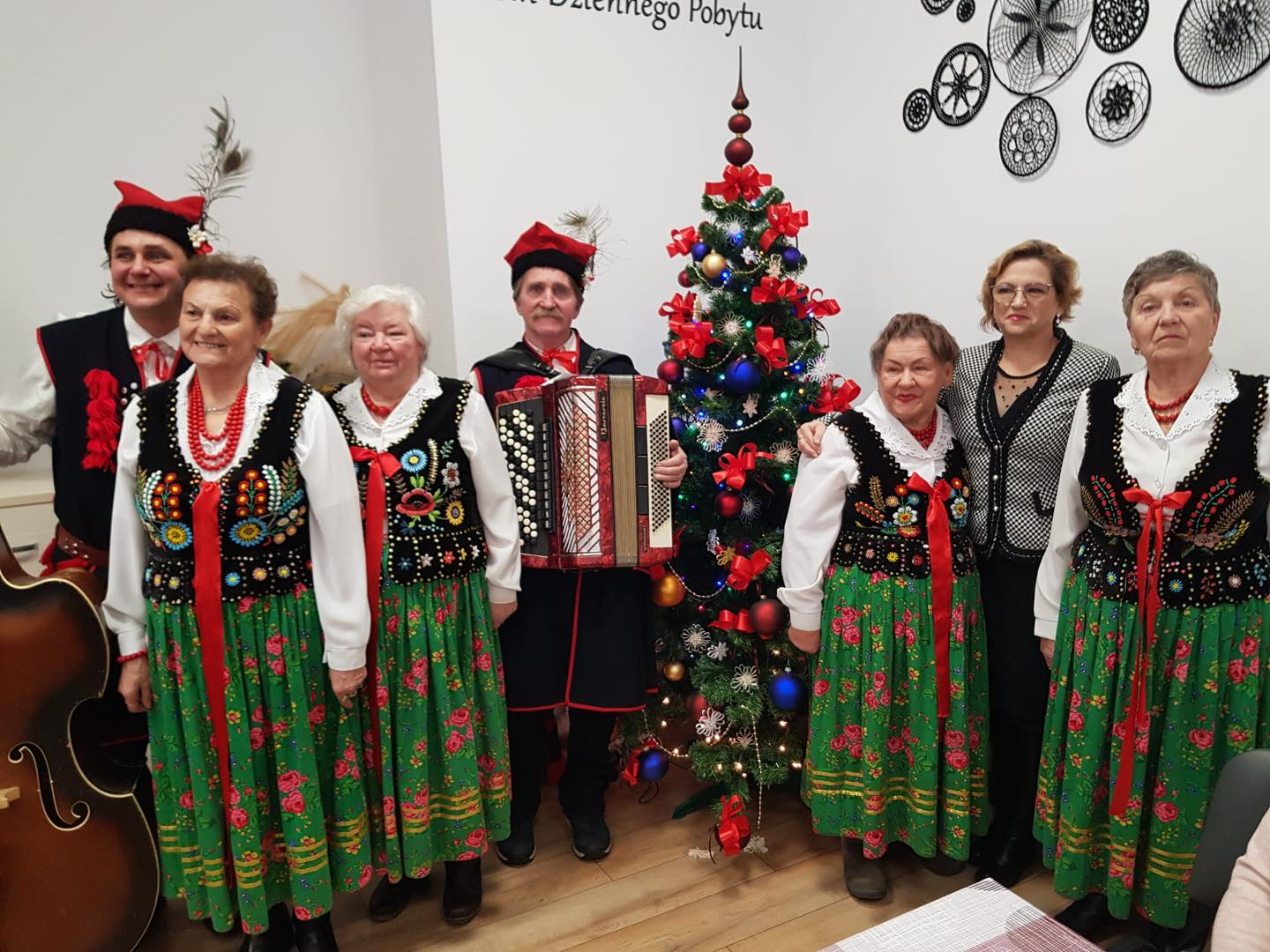 Zdjęcie: Powitanie Nowego Roku w Ośrodkach Wsparcia Dziennego Senior +