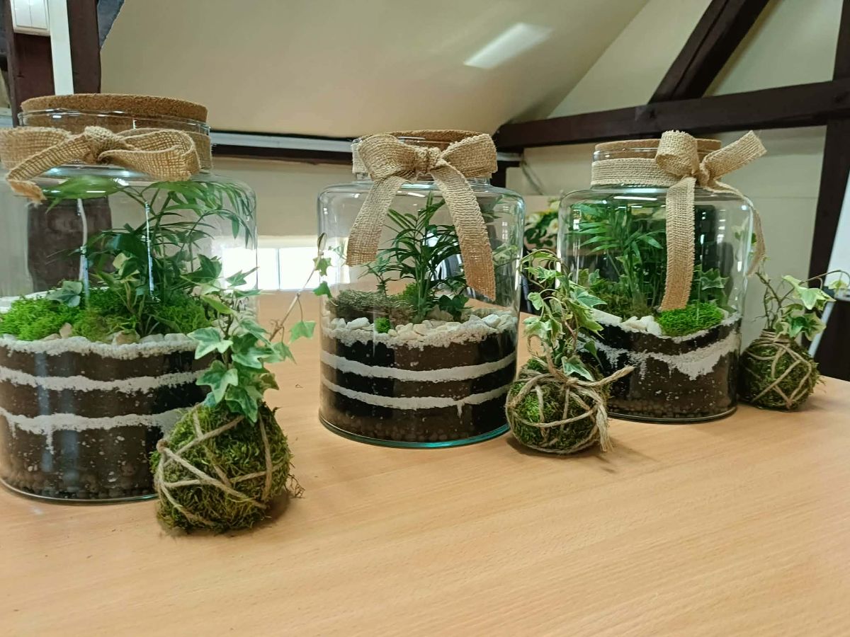 Galeria zdjęć: Zakończenie kursu florystycznego dla mieszkańców Dębicy