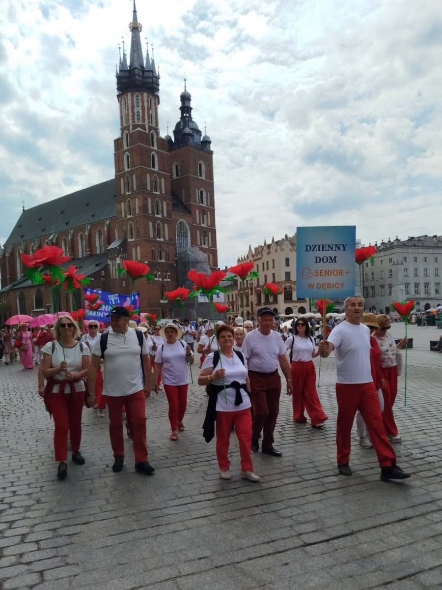 Zdjęcie: Seniorzy z Dębicy uczestniczyli w XIII Międzynarodowych Senioraliach w Krakowie