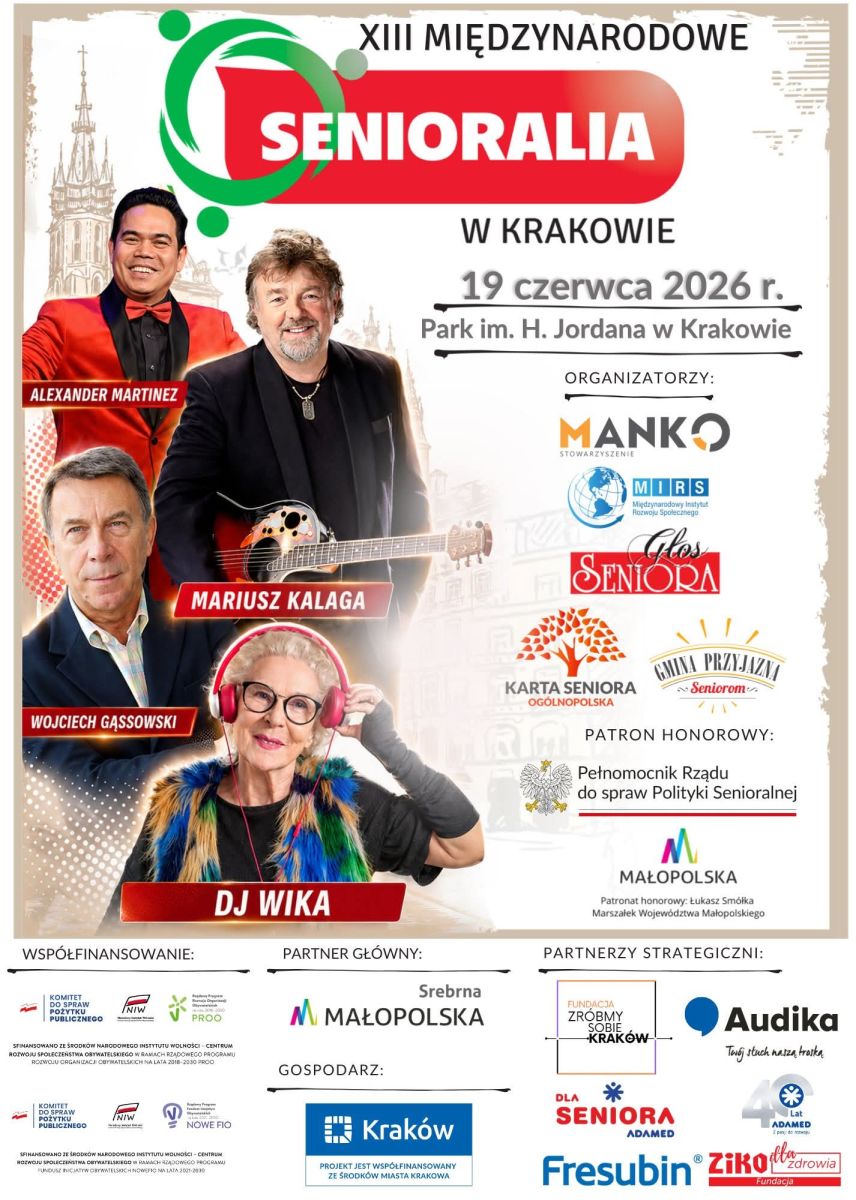 Zdjęcie: Seniorzy z Placówek Wsparcia Dziennego „Senior+” w Dębicy przygotowują się do udziału w Międzynarodowych Senioraliach w Krakowie.