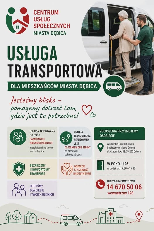 Zdjęcie: Usług transportowa dla mieszkańców Miasta Dębica