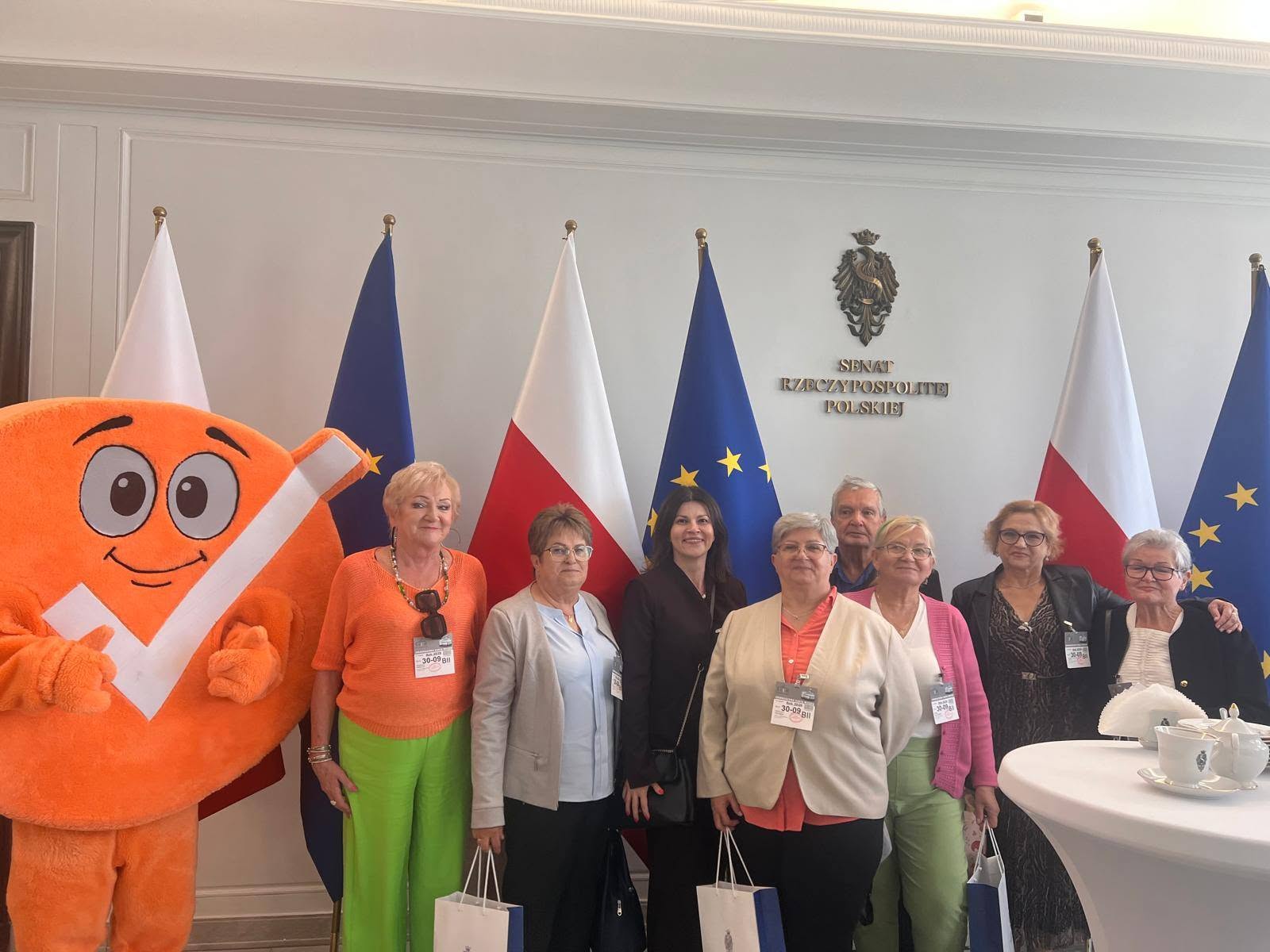 Zdjęcie: Wyjątkowe spotkanie seniorów w Senacie RP!