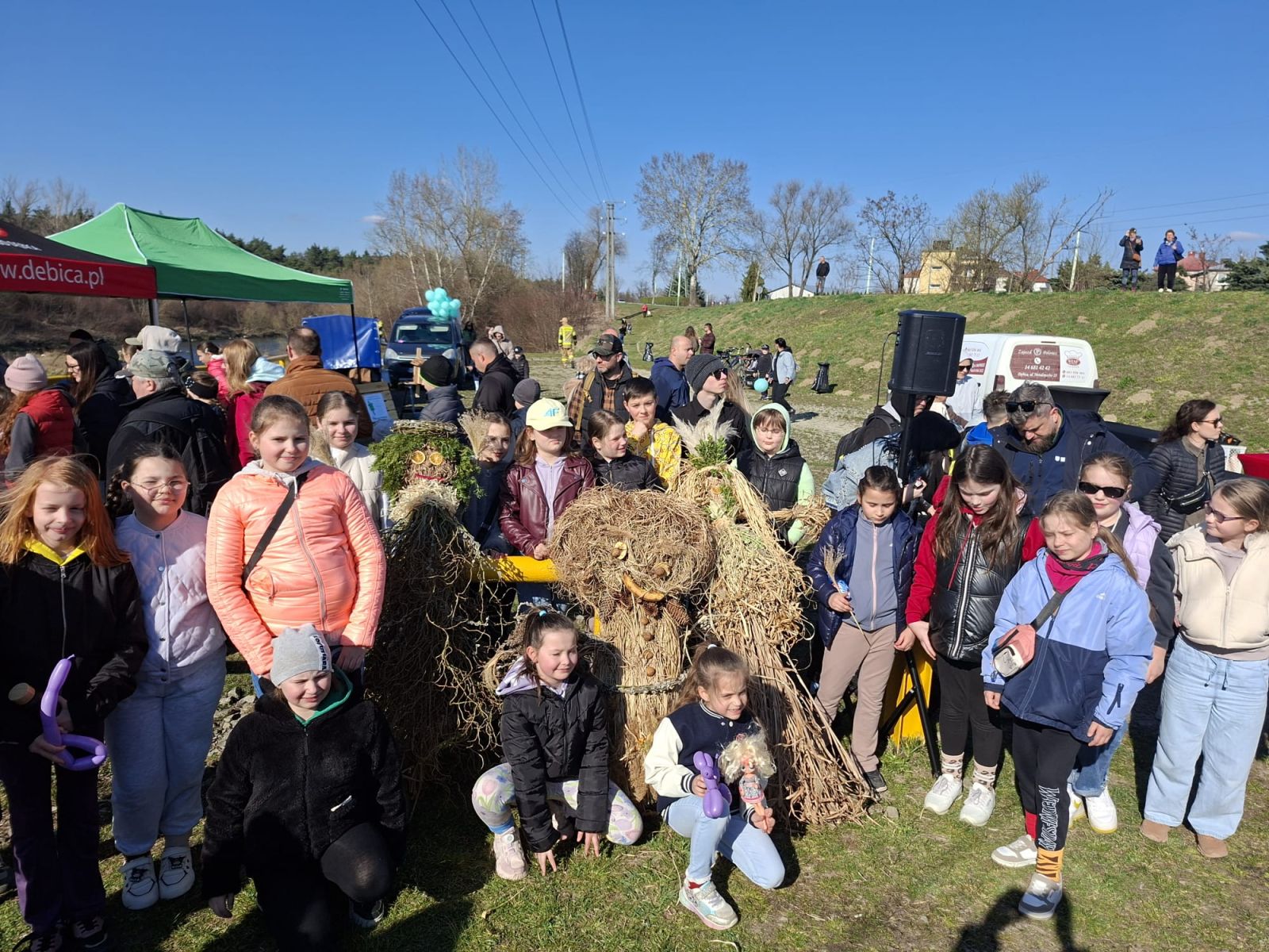 Zdjęcie: Mieszkańcy Dębicy powitali wiosnę